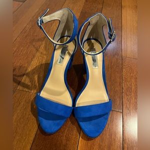 INC from Macy’s Kivah 2-piece heeled dress sandals, Blue, Size 7